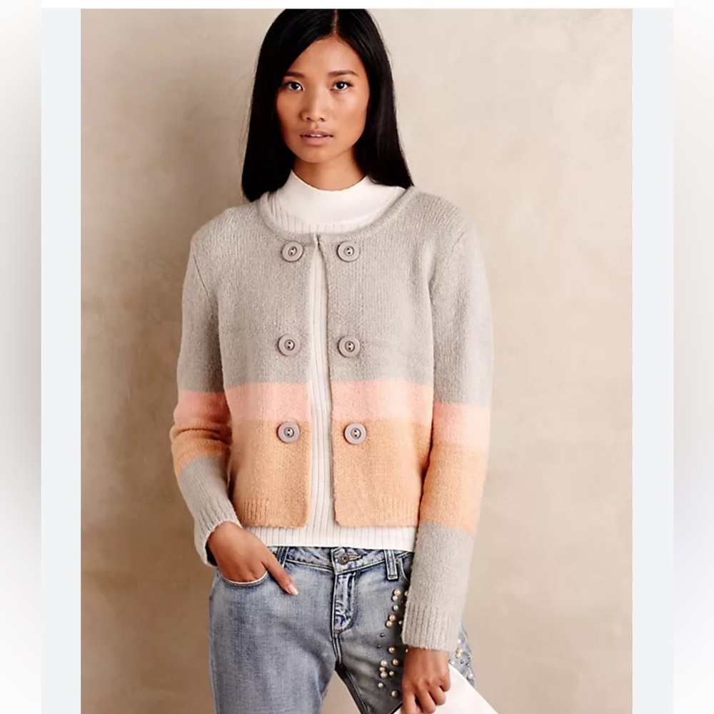 Anthropologie Kerisma Neapolitan Boucle Cardigan